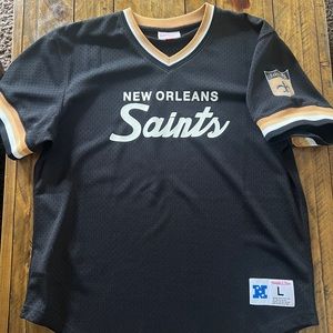Mitchell & Ness New Orleans Saints Shirt